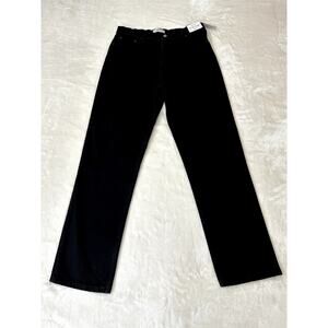 NWT Abercrombie and Fifch 32/14L Ultra High Rise The 90s Straight Black Jeans